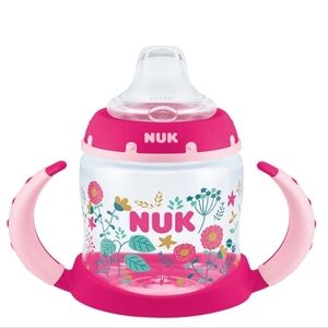 NUK Pink Floral Learner Cup, 5oz